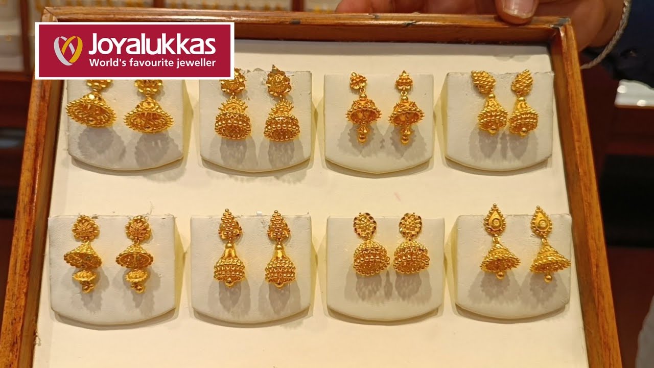 Buy Gold Pear Cluster Clip On Earrings - Joyalukkas